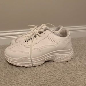 Womens white sneakers